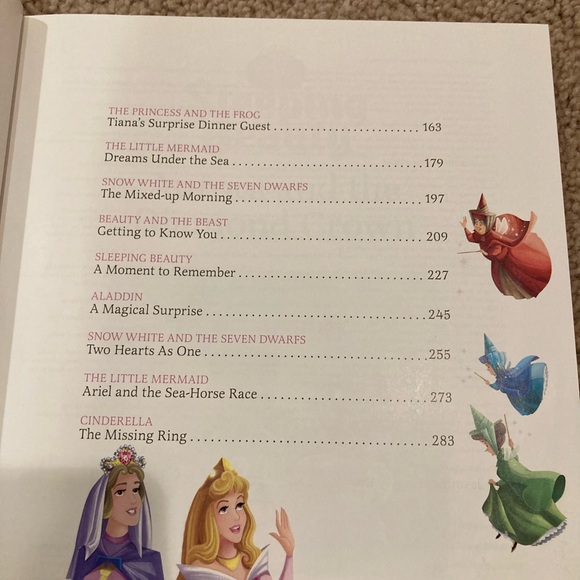 Disney Princess Bedtime Story hardcover book - Picture 5 of 7
